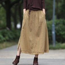 린넨스커트세트