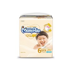 마미포코 에어핏 팬티 6단계 점보 남아용 21매 1팩