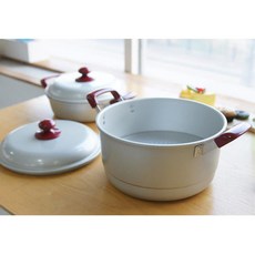 알루미늄 일제 항공 냄비 전골 찌개요리 전골냄비, 1개 찜기, 지름 26cm