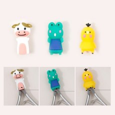 네일 니퍼캡 동물캐릭터3종 1개입 낱개선택, 병아라（1개입）, 1개