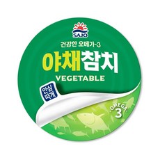 사조 야채참치 100g, 3개
