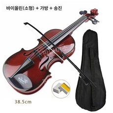 소형 바이올린 활 가방 세트 생일선물 입문용 연습, 5. 소형 진한브라운 활+송진+가방세트, 1개