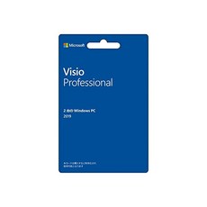 마이크로 소프트 Microsoft Visio Professional 2019 (최신 영구적 버전) | 카드 버전 Wi, 자세한 내용은 참조