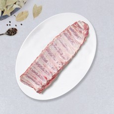 [국내산 한돈 1+등급] 통등갈비 폭립 쪽갈비 100시간 저온숙성 700~750g, 1개, 750g
