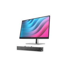HP E24 G5 23.8-인치 FHD 모니터 1920 x 1080 + HP S101 스피커 Bar 번들