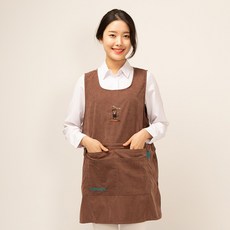 옆단추앞치마