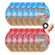 (무료배송)꾸이킹 2종 오리지널 22g 6개+ 매운맛22g 6개 (+쌀과자 서비스)