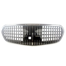 프론트 레이싱 Facelift Grille 메르세데스-벤츠 W223 S-Class 2021 Maybach Style 용 어퍼 그릴, 1개