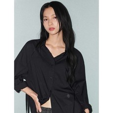 시티브리즈 링클 프리 벨티드 셔츠_BLACK - 시티브리즈셔츠