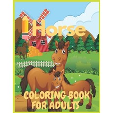 Realistic HORSE grayscale animal coloring book for adults: horse coloring  books for adults (Paperback)