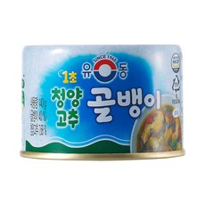 유동 1초 골뱅이 청양고추 140g/통조림 술안주 반찬, 없음, 상세설명 참조, 상세설명 참조