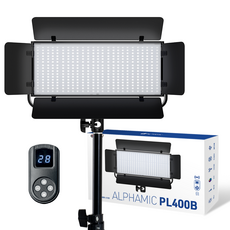 알파믹 촬영용 LED 조명 + 폴더블 스탠드, PL400B, 1세트