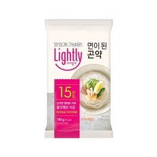청정원 라이틀리 면이된 곤약 180g, 1/1