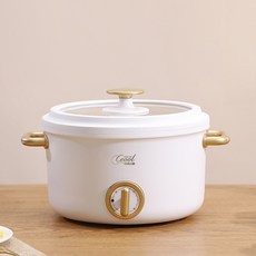 미니 피자 오븐 멀티 전기 밥솥 2.5L 1.5L 주방 홈 붙지 않는 쿠커 더블 레이어 요리 기계 냄비, B White 2.5L_EU