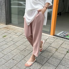 여성린넨와이드팬츠