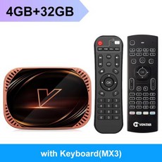 안드로이드 11.0 TV 박스 안드로이드 11 미디어 플레이어 업데이트 Amlogic S905X4 VONTAR X3 4GB 32GB 64GB 128GB 1000M 듀얼 와이파이 1, 37) Au 플러그 - 4G32G MX3 - 안드로이드플레이어