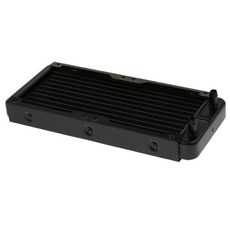 STK알루미늄 방열기 물 열교환 기 cpu 240mm 똑 바른 입을위한 10pipes, 단일상품