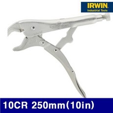 어윈 2121255 바이스그립플라이어 10CR 250mm(10in) 0-48mm (1EA) 롱로우즈 작업공구 플라이어류 플라이어 니퍼 펜치 니퍼
