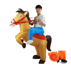 더루비샵 에어슈트 할로윈 코스프레의상 공룡풍선옷, 1개, L(키150-190) 질주마 에어슈트 1개, L(키150-190) 질주마 에어슈트