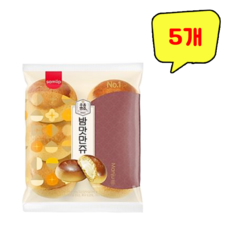 삼립 주종발효 밤맛만쥬, 5개, 198g