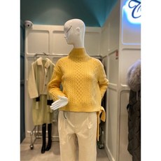 [갤러리아] 쥬크[20]케이블 조직 터들넥 니트 탑 Z204KSK037