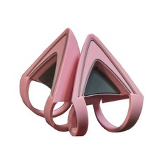 1Pair Kitty Cat Ears Razer Kraken V2 Special/Kraken 2019/Kraken TE /7.1 V2 헤드폰 헤드셋을위한 분홍색 녹색 보라색, 03 Pink
