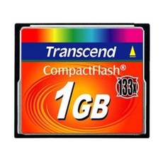 트랜센드 CF 133배속 1GB, 저장용량, 1개