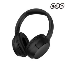 QCY 무선 블루투스 AUX AS 헤드셋, 블랙, QCY-H2APP PRO HEADSET