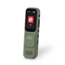 아이리버 블루투스 MP3플레이어 T80 마이크로SD 32GB 파이널오디오 고급 이어폰 ICP-AT2000 증정 스피커 음성녹음 구간반복 재생속도조절, 그린