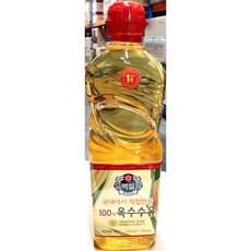 백설 [진유원] 옥수수식용유 (백설 900ml), 1개, 900ml