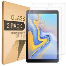 갤럭시탭A 10.5 방탄 강화유리 액정보호필름2장 SM-T590 T590N T595 T595N 케이스나라 1개