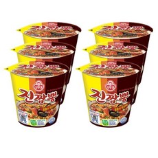 와이지유통 오뚜기 진짬뽕 컵라면 75gx18개입