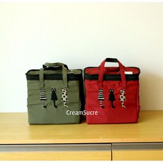 라무리즈 고양이 스퀘어 보냉가방 (2color)