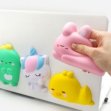 레이지스타 스퀴시 데코 스티커 대형 다꾸 단체 선물 구디백, 균일혼합, 12개