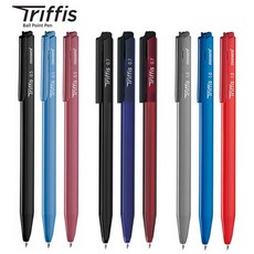 클립적용 모나미 트리피스 볼펜 0.5/0.7/1.0mm 삼각타입의 펜, 0.7mm-블루
