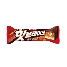 오리온 핫브레이크 땅콩카라멜, 45g, 40개, 45g