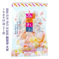 마츠야 미조레타마 캔디 160g 천연색소 일본 직수입 알 볼사탕, 1개