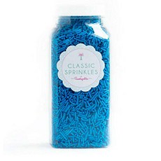 Sweetapolita Decorating Sprinkles - Blue Crunchy Sprinkles 8oz || Gluten-Free Vegan Vegetarian Ko, 1