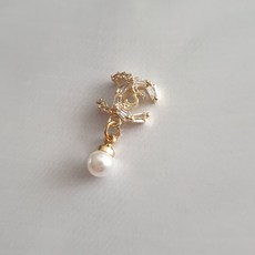[민트미미] 쥬얼리 젤네일 진주 댕글 파츠 1041