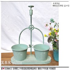빈티지수도꼭지화분