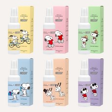 데일리콤마 스누피 섬유향수 100ml, 플라워솝, 1개