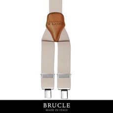 BRUCLE 이태리명품 남녀공용서스펜더-베이지 Y36CBG
