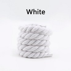 신발끈 라운드 신발 끈 다채로운 1cm 두꺼운 코튼 신발 끈 운동화 패션 남녀공용 신발 끈 액세서리
