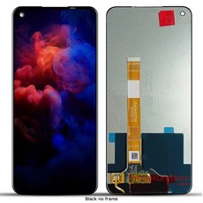  OPPO A54 4G CPH2239 LCD 디스플레이 화면 터치 디지타이저 어셈블리 5G CPH2195 프레임 교체, 01 Black no Frame 4G, 01 Black no Frame 4G 