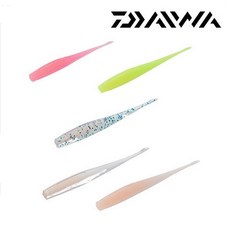 [다이와] 월하미인 듀얼 빔 2인치 볼락 아징 소프트베이트 웜, 어소트, 1개