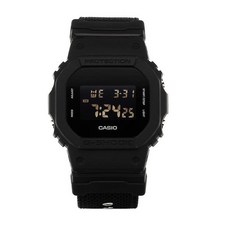 지샥 남성용 밀리터리 나토 시계 DW-5600BBN-1