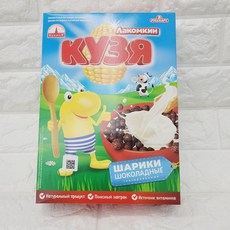 Кузия шоколадные шарики-хлопья, 215 г