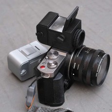 호환 FUJI 뷰파인더 웨이스트 레벨 뷰어 확대렌즈, 1개, No.1 35mm 블랙