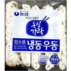 농심 가락 냉동우동면(250gx5), 1.25kg, 1봉