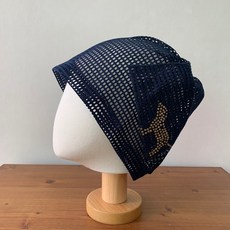 그물망사머리두건